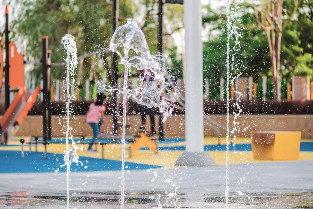 อัล เมสซิลา อะ ลักชัวรี คอลเลคชั่น รีสอร์ต แอนด์ สปา โดฮา Hotel ภายนอก รูปภาพ Fountains at the park